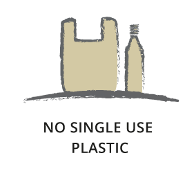 NO SINGLE USE PLASTIC