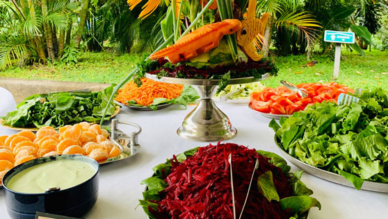 Xandari Resorts - Costa Rica - wedding food