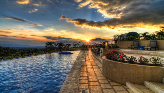 Xandari Resorts - Costa Rica - sunrise view