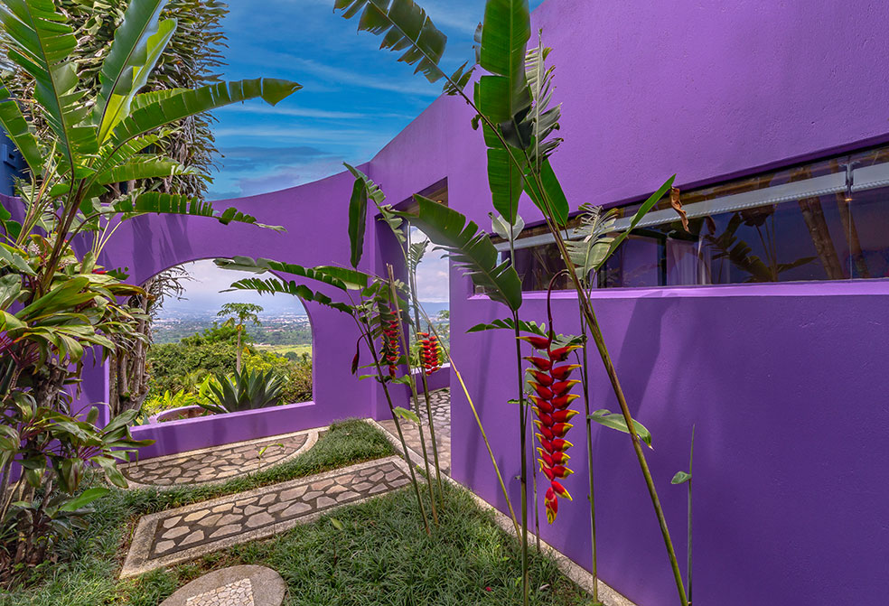 Fresh air and lovely views from your private villa balcony in Costa Rica resort and spa