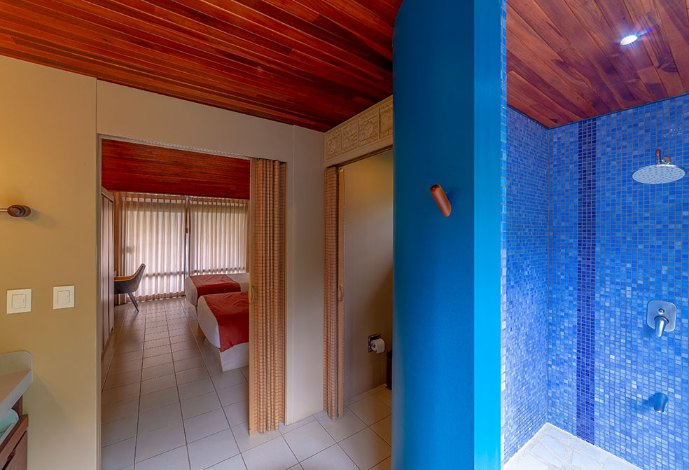 Clean and large bath and toilets in Xandari Resort and Spa Costa Rica