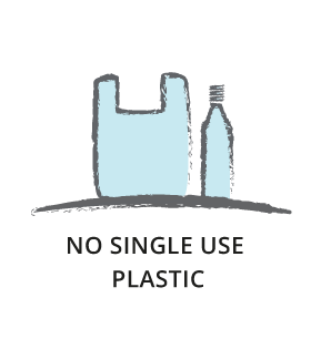 NO SINGLE USE  PLASTIC