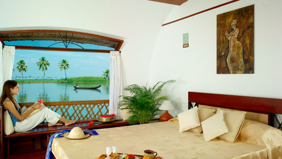 Xandari Resorts - Xandari Riverscapes Alappuzha - houseboat room view